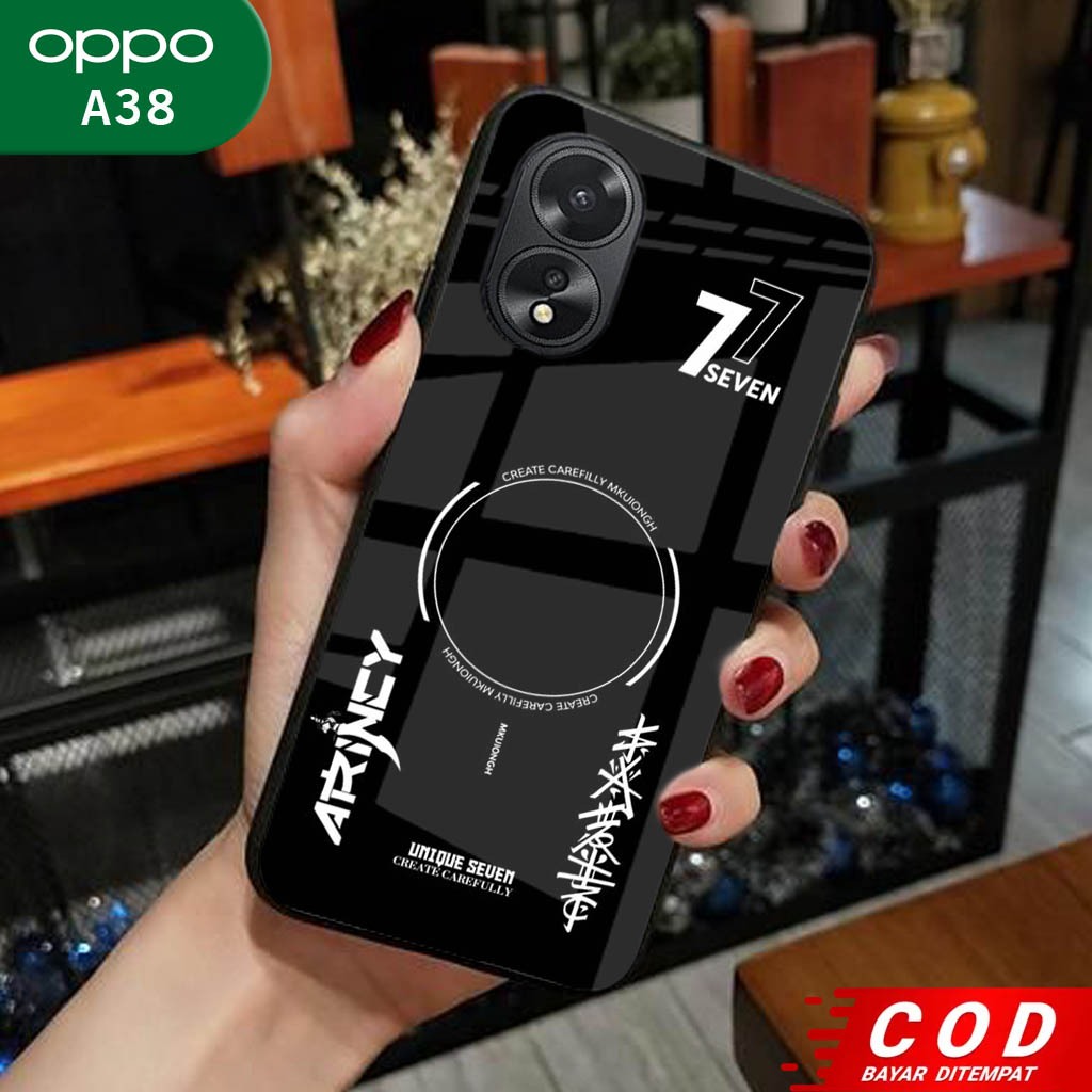 Softcase Glass Kilau For Oppo A18 A38 Casing Hp Oppo A18 A38 - Case Pelindung Hp Oppo A18 A38 - K68