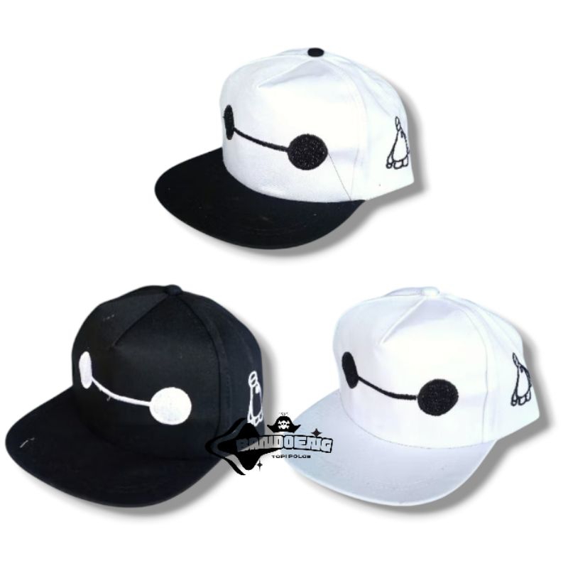 Topi Anak Baymax Snapback Baymax Hip-Hop anak