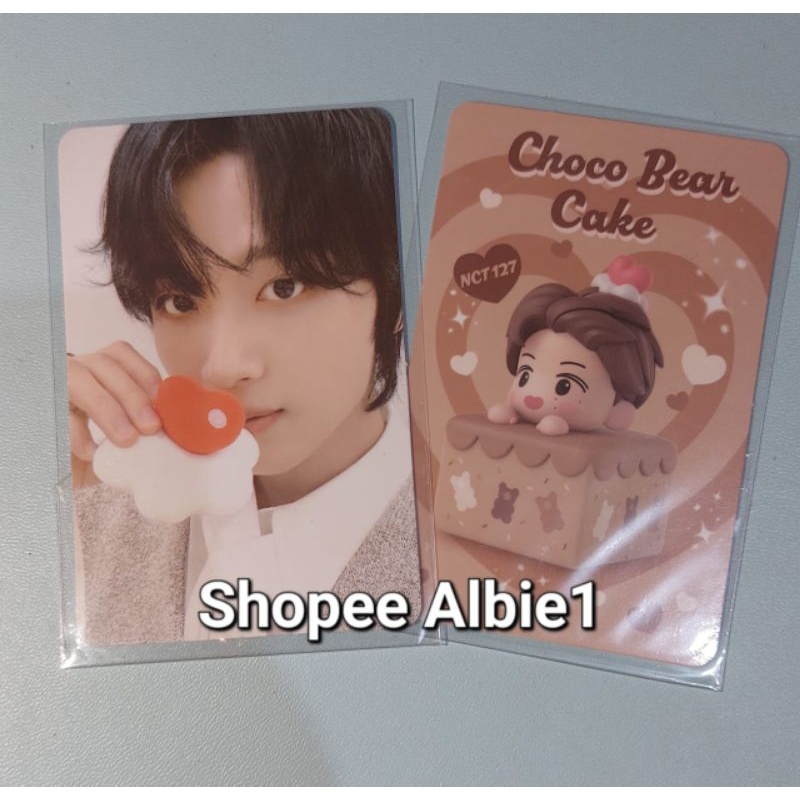 Haechan ccomaz cake VALENTINE'S NCT 127