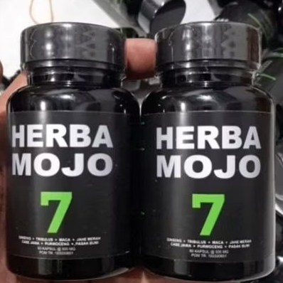 Herba Mojo 7 Asli Original 100% Herbal Isi 60 Capsul