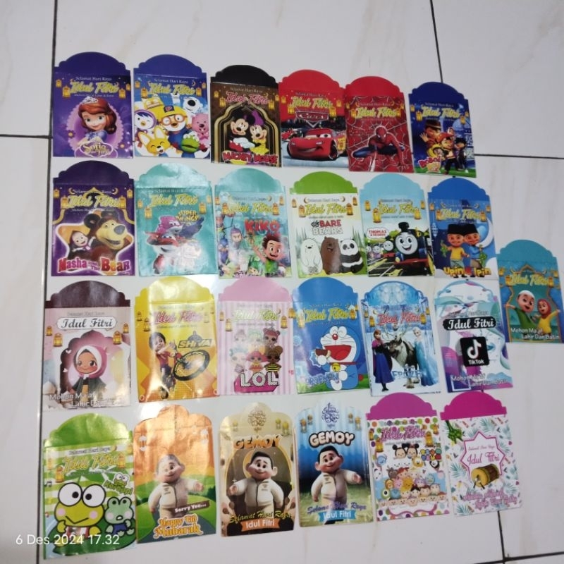 

ECER AMPLOP LEBARAN MEDIUM KARAKTER KARTUN