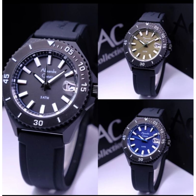 JAM TANGAN PRIA ALEXANDRE CHRISTIE 8693/ AC8693/ AC8693 ORIGINAL