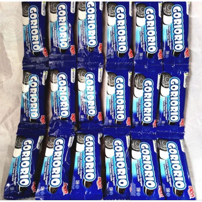 

[GRATIS ONGKIR] Goriorio 500 1 pack vanila/coklat/mix vanila coklat 14gr 1 pack isi@20 pcs