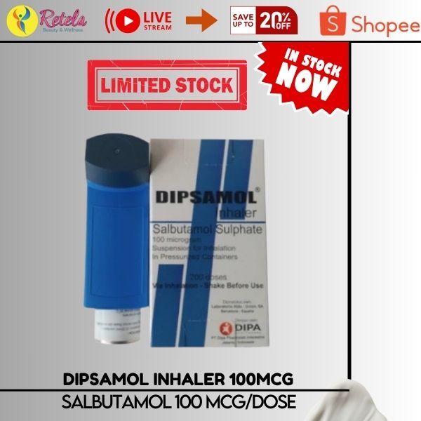 DIPSAMOL INHALER 100MCG