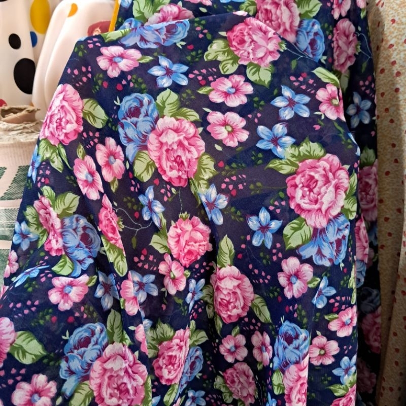 kain chiffon premium motif - kain sifon ceruti motif - kain chiffon ceruty