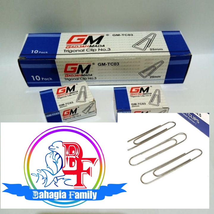 

Paper Clip kertas No.5 - Pack GM besar