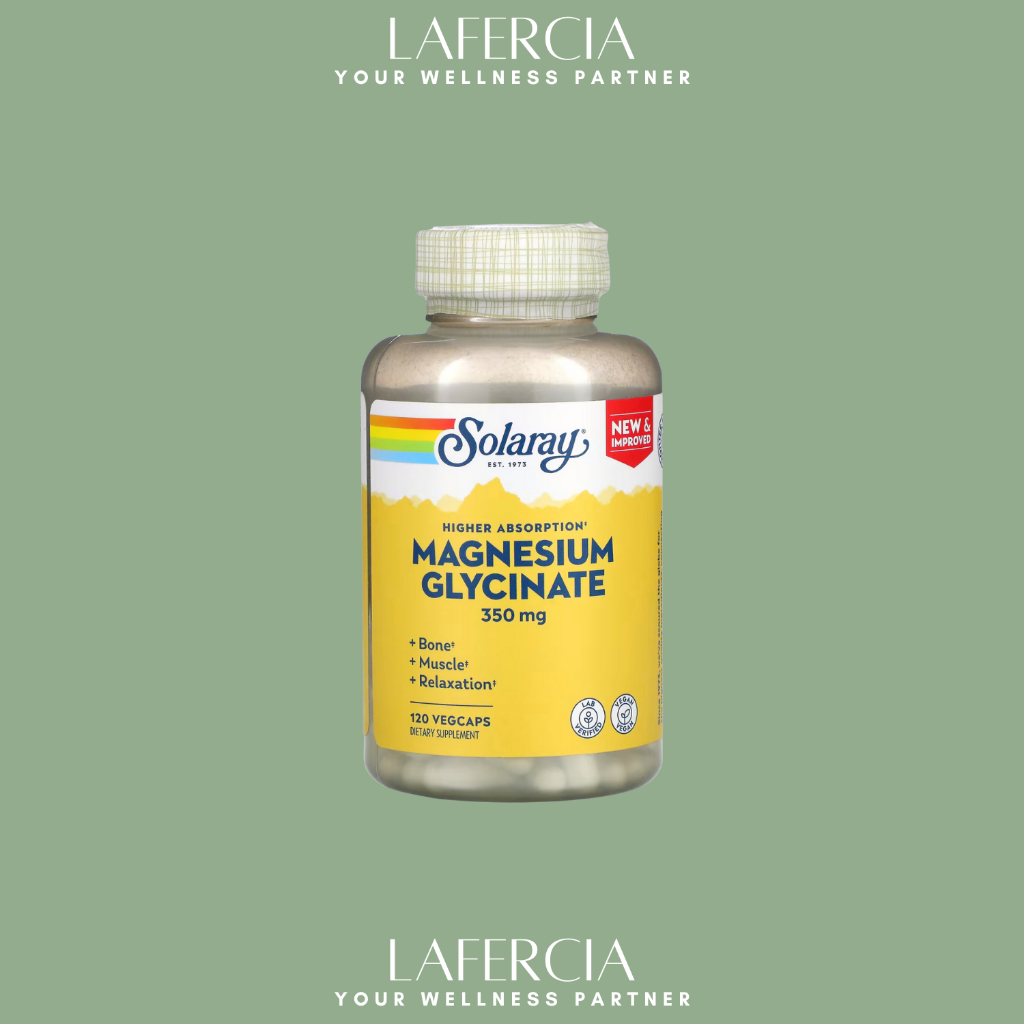 Solaray High Absorption Magnesium Glycinate 350mg