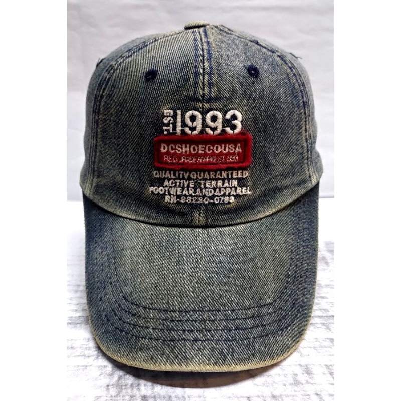 Topi Jeans Denim Official DC Shoes Vintage Authentic Original Second PL