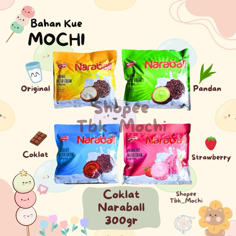 

Naraball Melted Cream 300gr / Naraya Naraball Snack Bola isi Cream 300gr