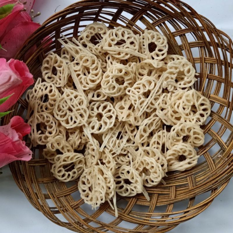 

Krupuk mawar putih mentah 500gr kerupuk seblak Rafael krupuk seblak viral
