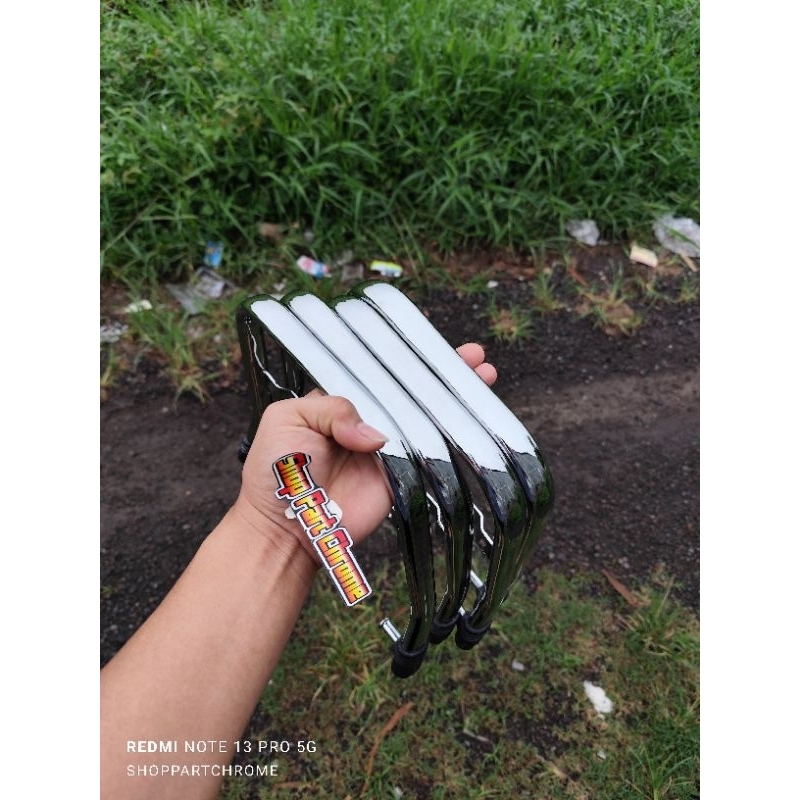 Begel/behel/Planger KOTAK GL MAX GL PRO SET KARET ori crom celup detail