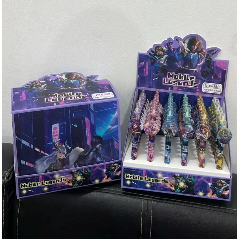 

Pulpen Mobile Legend ML Pena Mixue Lucu 1 Pcs Alat Tulis Sekolah Karakter Murah