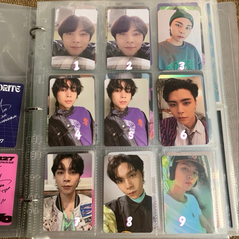 [SALE] NCT 127 JOHNNY PC PHOTOCARD Empathy Reality Stricker Jewel Sticky Favorite Catharsis Poetic C