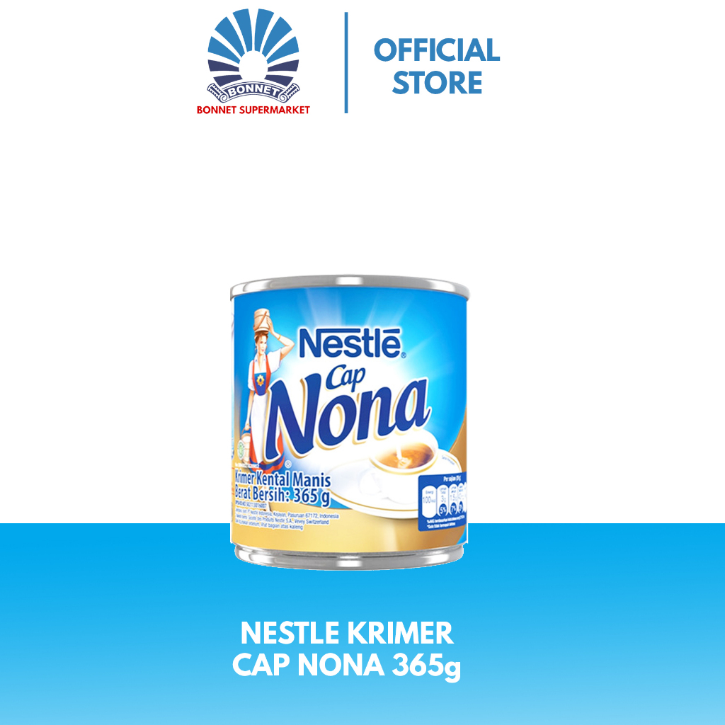 

Nestle Krimer Kental Manis Cap Nona Putih 365g 8992696426559