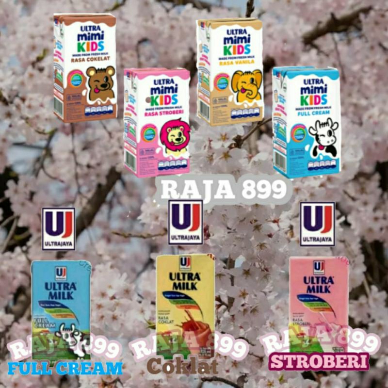 

ULTRA MIMI KIDS SUSU UHT 125ML | ULTRA MILK SUSU CAIR 125ML 10 PCS