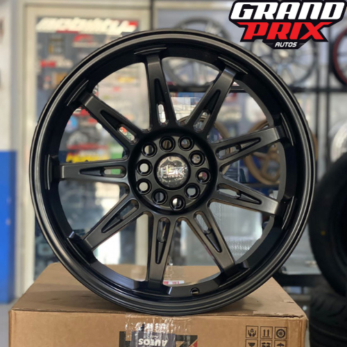 Velg Mobil Ring 18 Hsr Tikala Lubang 5X100-114,3 Warna Hitam Bisa Untuk Mobil Hrv New Xenia/Avanza X