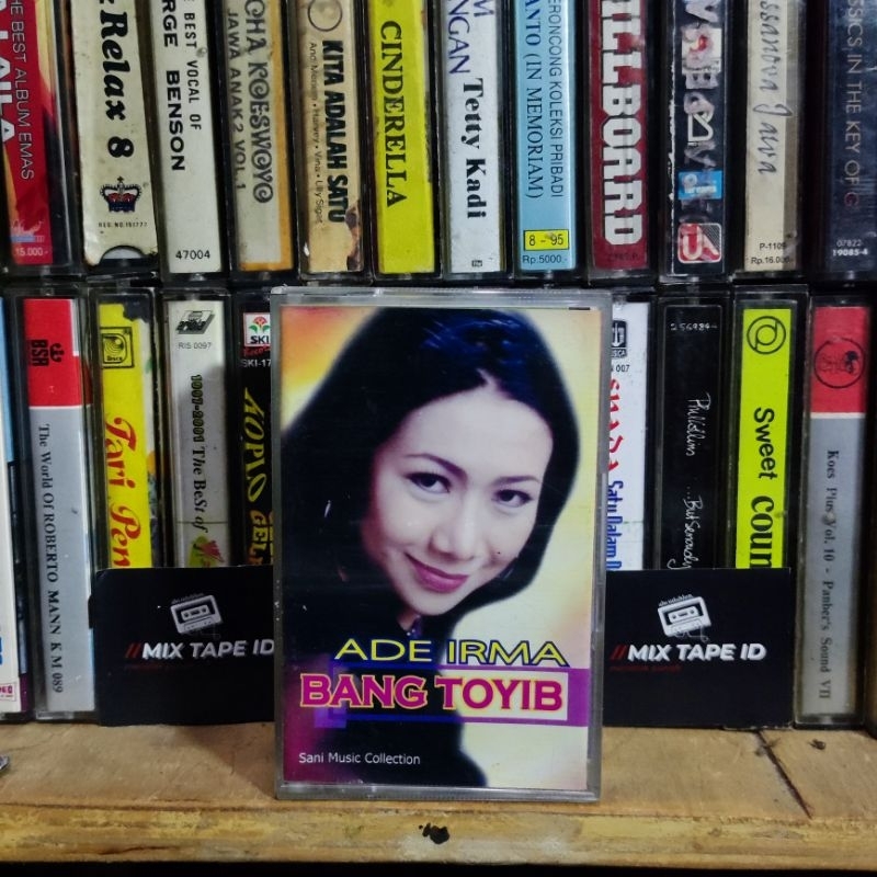 Kaset Pita - Ade Irma - Bang Toyib - Dangdut - Radio Tape - Kaset - Radio - Pemutar Kaset