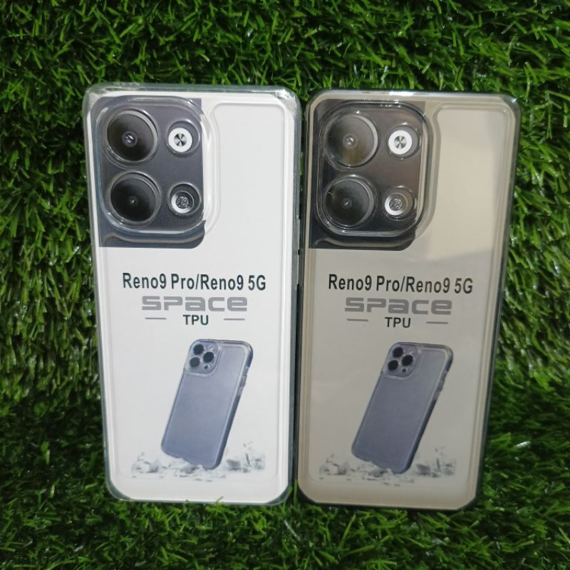 SOFTCASE BENING TRANSPARAN TYPE OPPO RENO9 PRO/OPPO RENO9 5G TPU PROTECT PELINDUNG BELAKANG NYA HP D