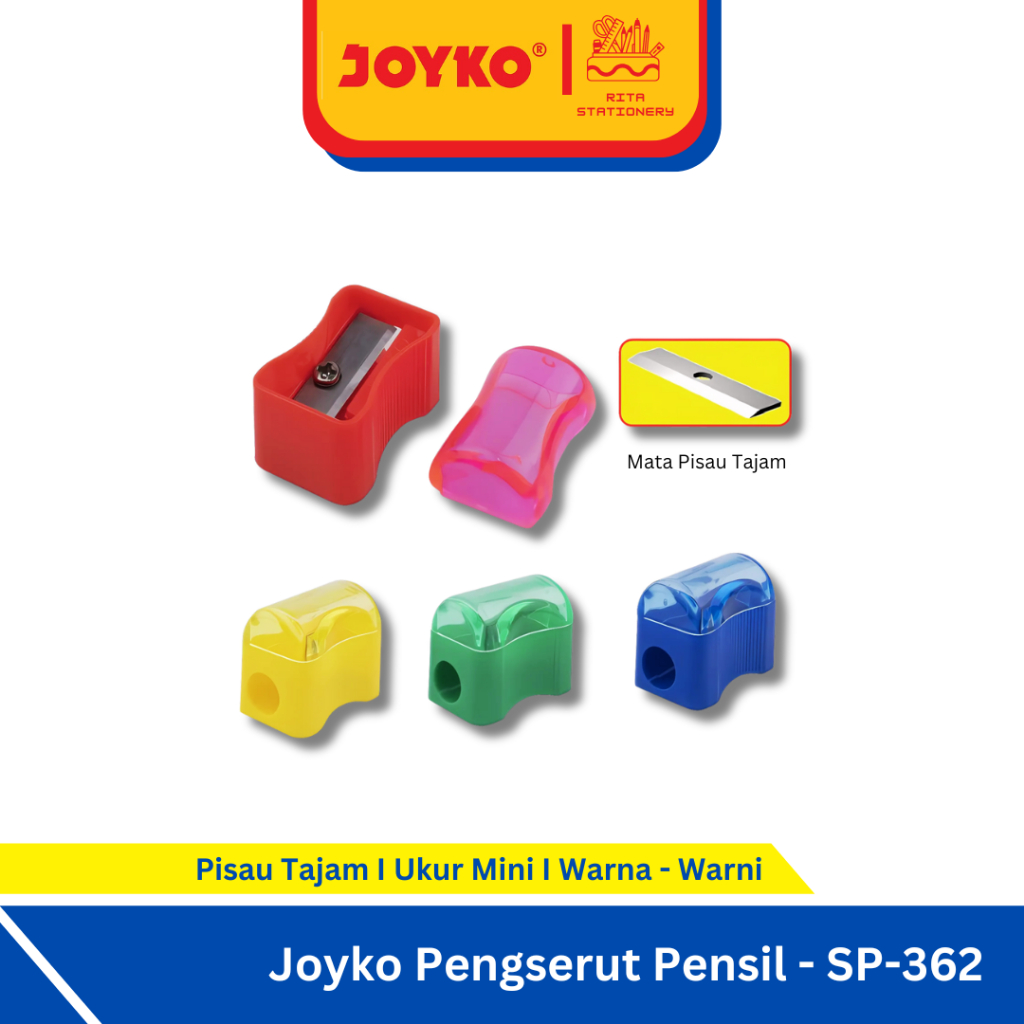 

Rautan Pensil Joyko SP-362 Pensil Shapener Satuan