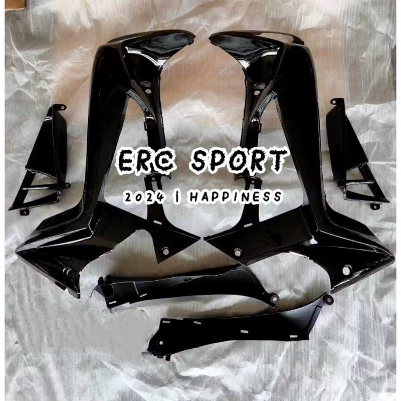 cover SAYAP LUAR BATMAN plus laci batman plus sambungan sayap supra x 125 new batman warna hitam kua