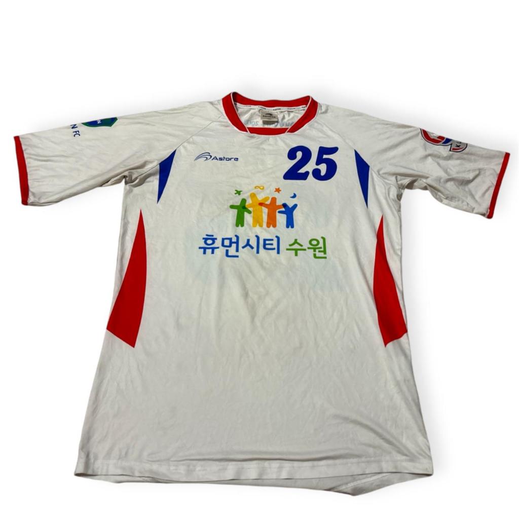 Kaos Suwon FC with Patch Kleague Putih