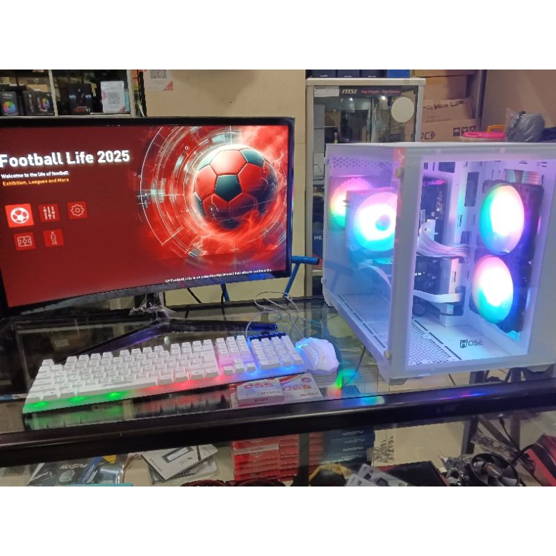 Paket core i7 ram Ddr4 16Gb VGA RTX 3050 ssd 256 HDD 1TB LED 24