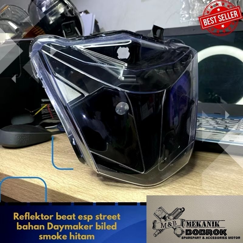 Reflektor Beat Esp Street Custom Bahan Biled Beat 2016
