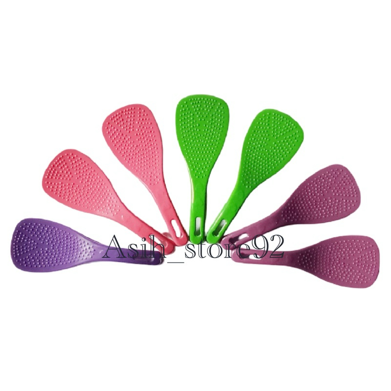 1 LUSIN Centong nasi plastik souvenir