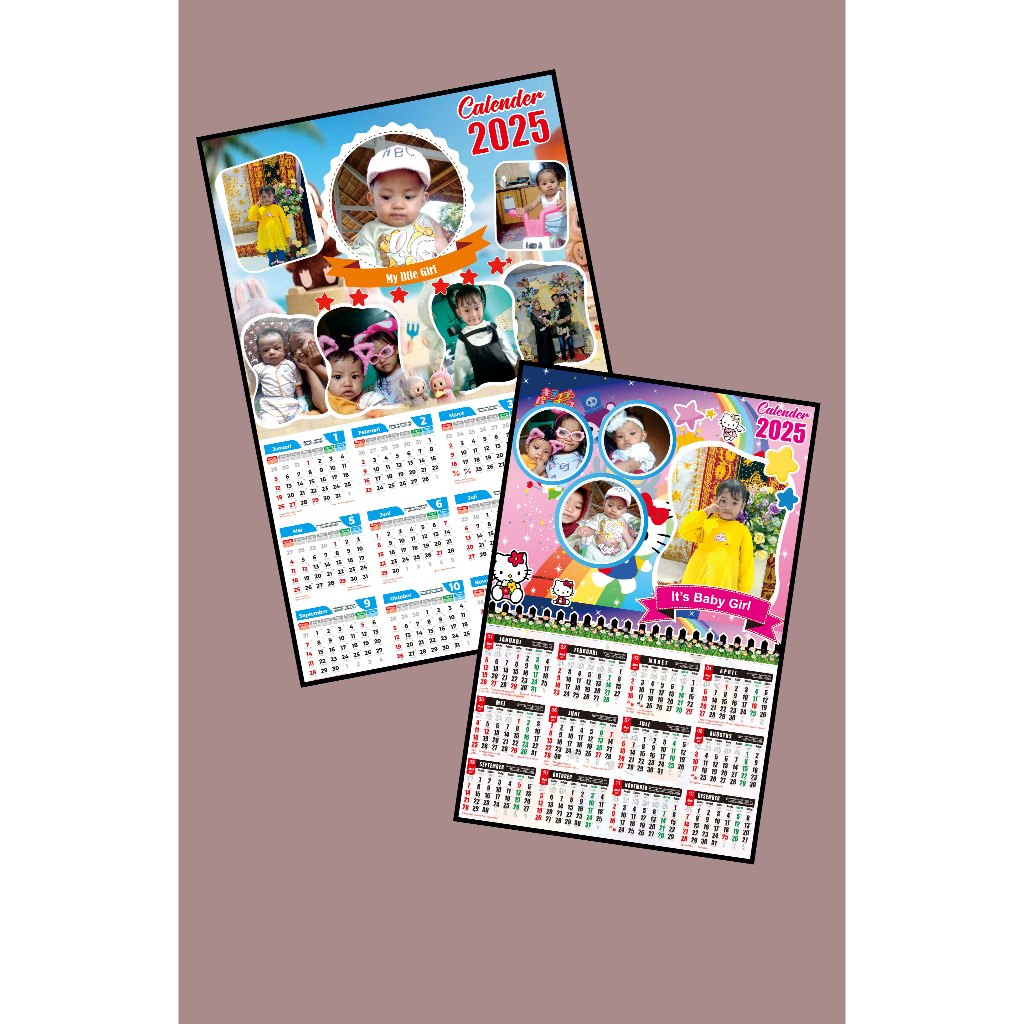 

DESAIN KALENDER FOTO 2025 SIAP CETAK (GRATIS ONGKIR)