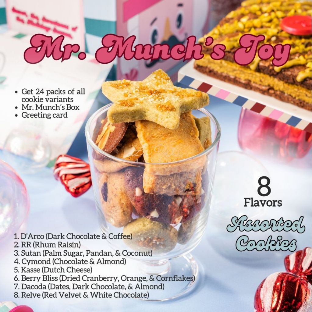 

Mr. Munch's Joy Hampers Christmas New Year Natal Tahun Baru Kue Kering Dessert Paket