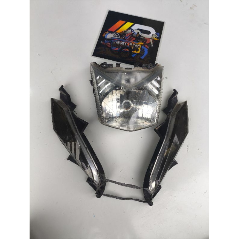 Reflektor set sen depan Honda beat esp fi 2013-2015 ORI copotan motor
