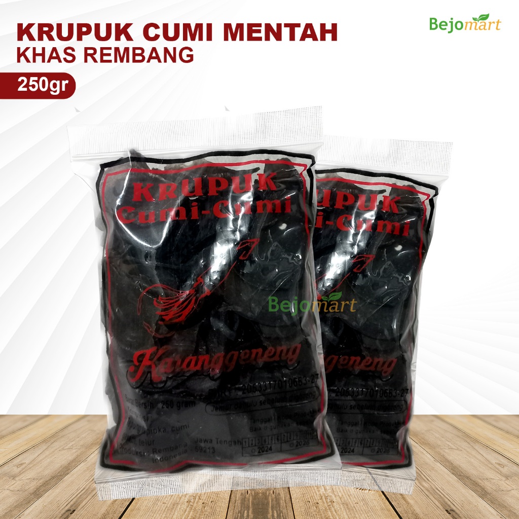 

Krupuk Cumi Mentah 250gr Oleh Oleh Rembang