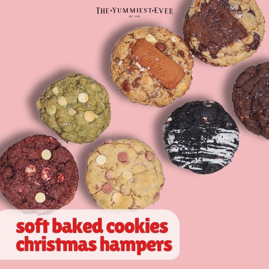 

YUMMIEST - Soft baked cookies isi 6 - Christmas hampers natal box