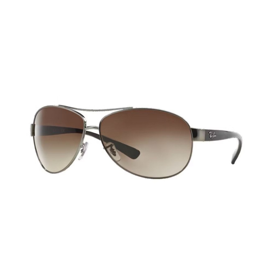 KACAMATA RAYBAN RB3386 004/13 GUN METAL BROWN ORIGINAL