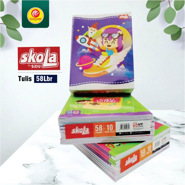 

BUKU SIDU SKOLA isi 58 1 pack isi 10 buku
