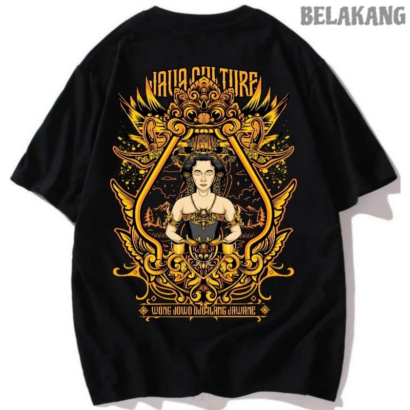 Kaos Baju Culture Java | Kaos Budaya Jawa | Culture Java Series