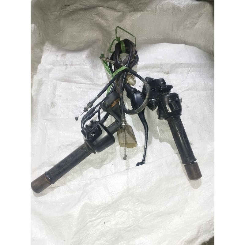 stang setir stang jepit CBR 150R k 45 LED facelift 2017 komplit