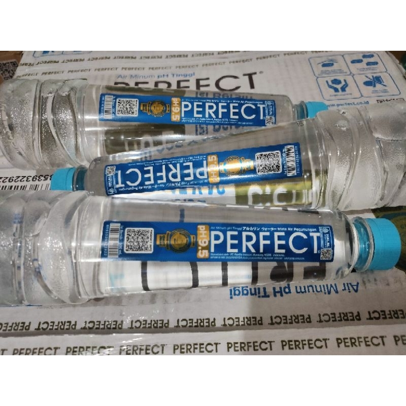 

PERFECT Natural Alkaline Water 500ML PH 9.5 (Ecer) Air Mineral