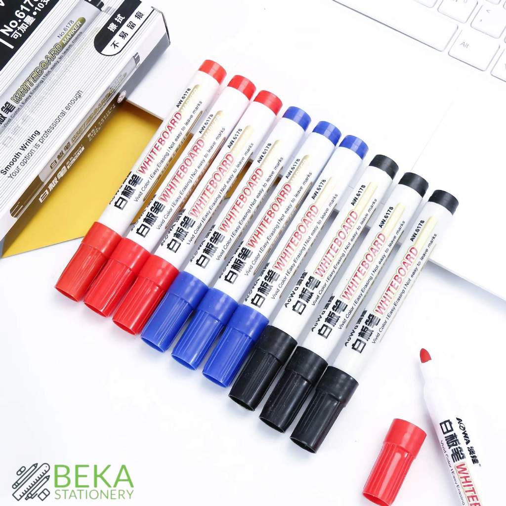 

Spidol Whiteboard Marker / Spidol Papan Tulis bisa dihapus , hitam, merah dan biru yang dapat dihapus, spidol papan tulis, spidol rapat kantor