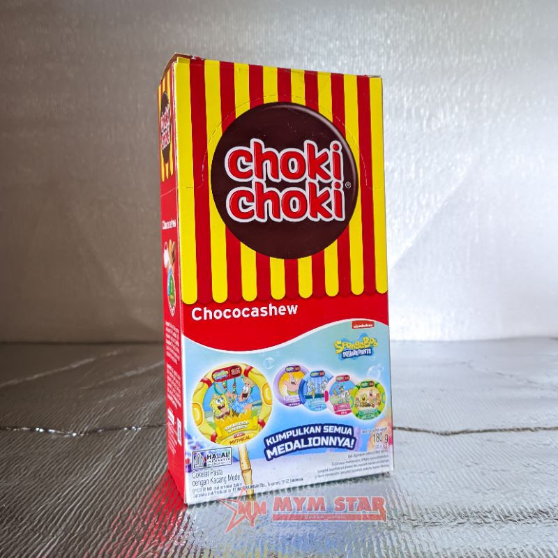 

Choki Choki Cokelat Pasta Chococashew isi 20 (EDISI SPONGEBOB)