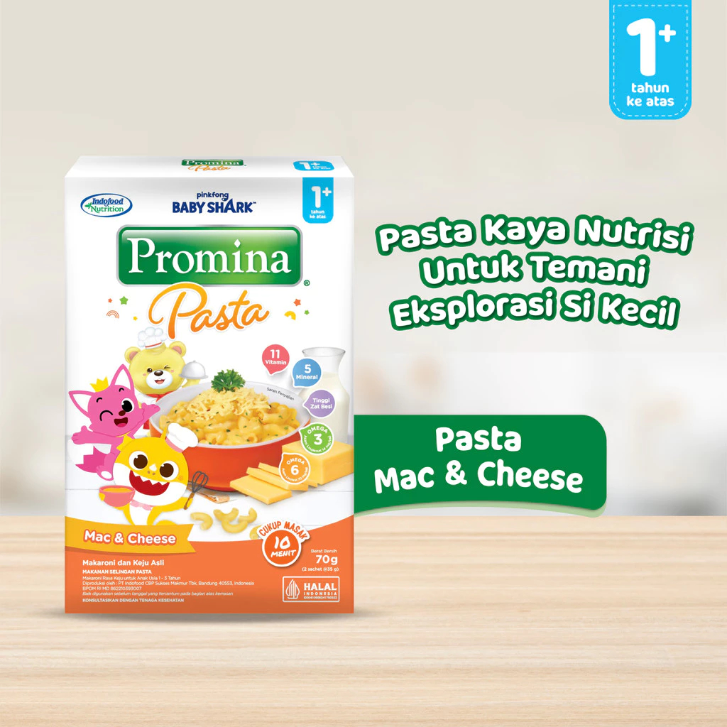 PROMINA Pasta Makanan Bayi Bergizi Bertekstur Lembut Usia 1+ Tahun