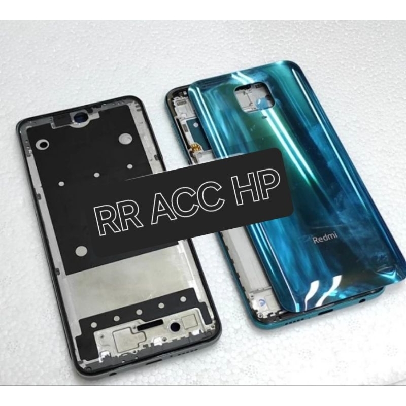 Housing Casing Kesing Fullset Xiaomi Redmi Note 9 Pro Frame Bezel+Backdoor