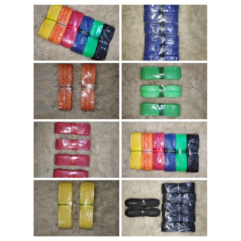 Grip RS Jahit Tebal Grip Raket Bulutangkis Grip Raket Badminton