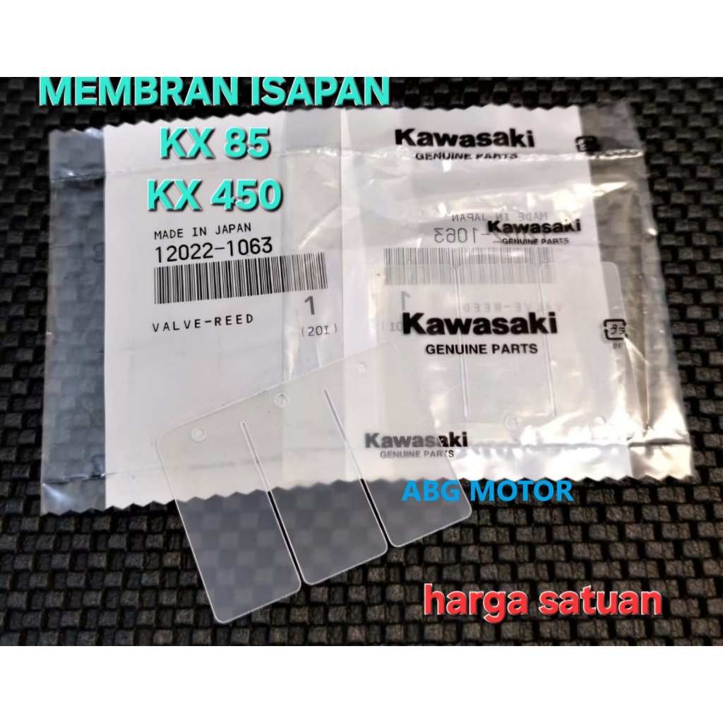 LIDAH MEMBRAN ISAPAN KX 85 KX 450 ORIGINAL