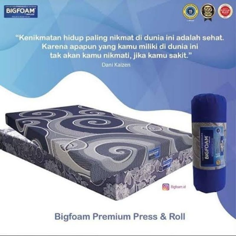 Kasur busa bigfoam premium Press and Roll T20 cm