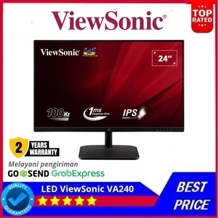 Monitor 24 Inch Viewsonic VA240-H FHD IPS 100Hz