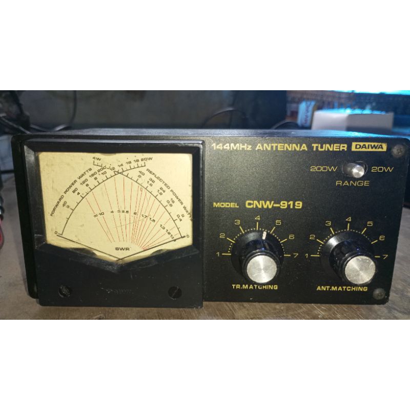 swr tuner daiwa cnw919 vhf 144Mhz