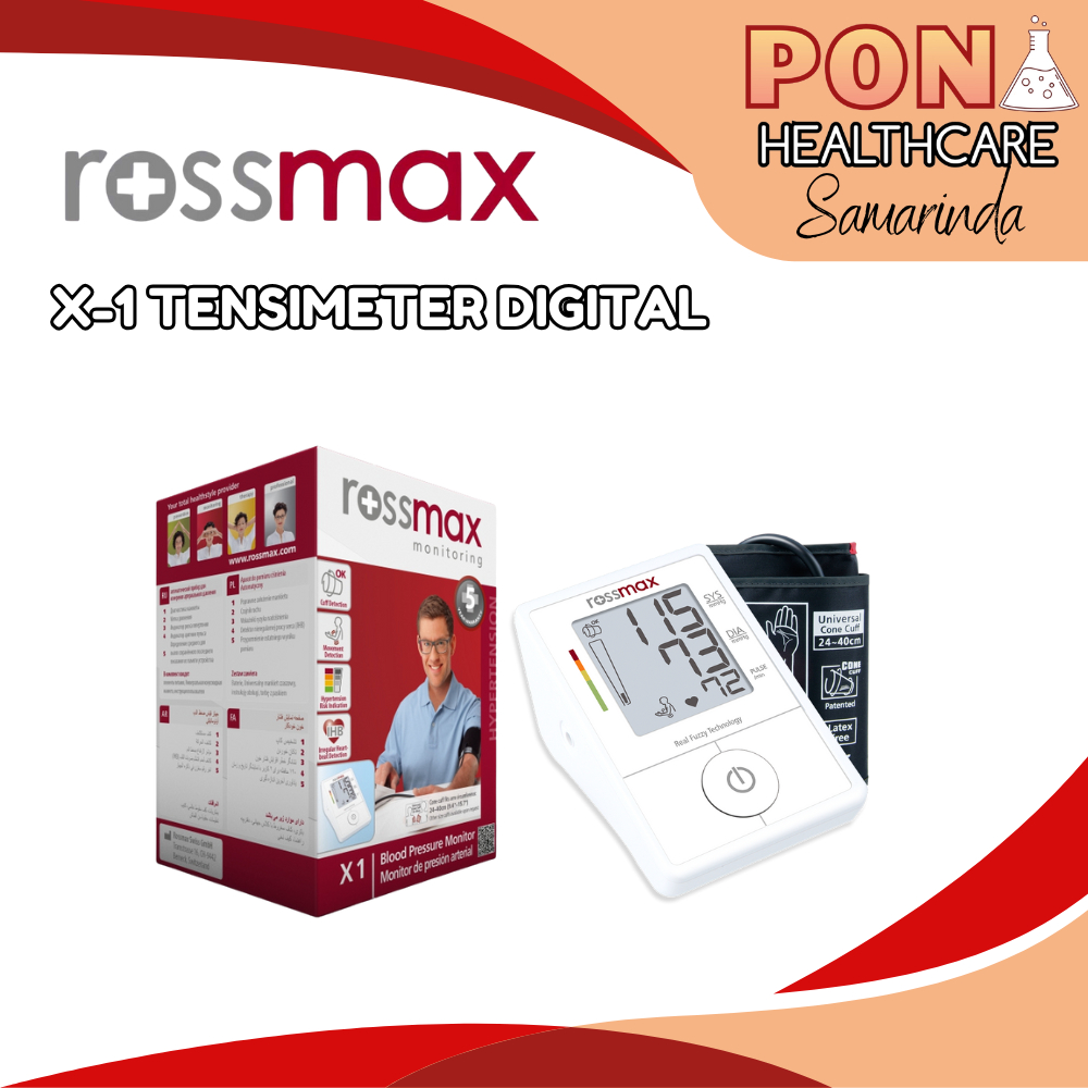 Rossmax X1 Tensimeter Digital / Automatic Blood Pressure Monitor