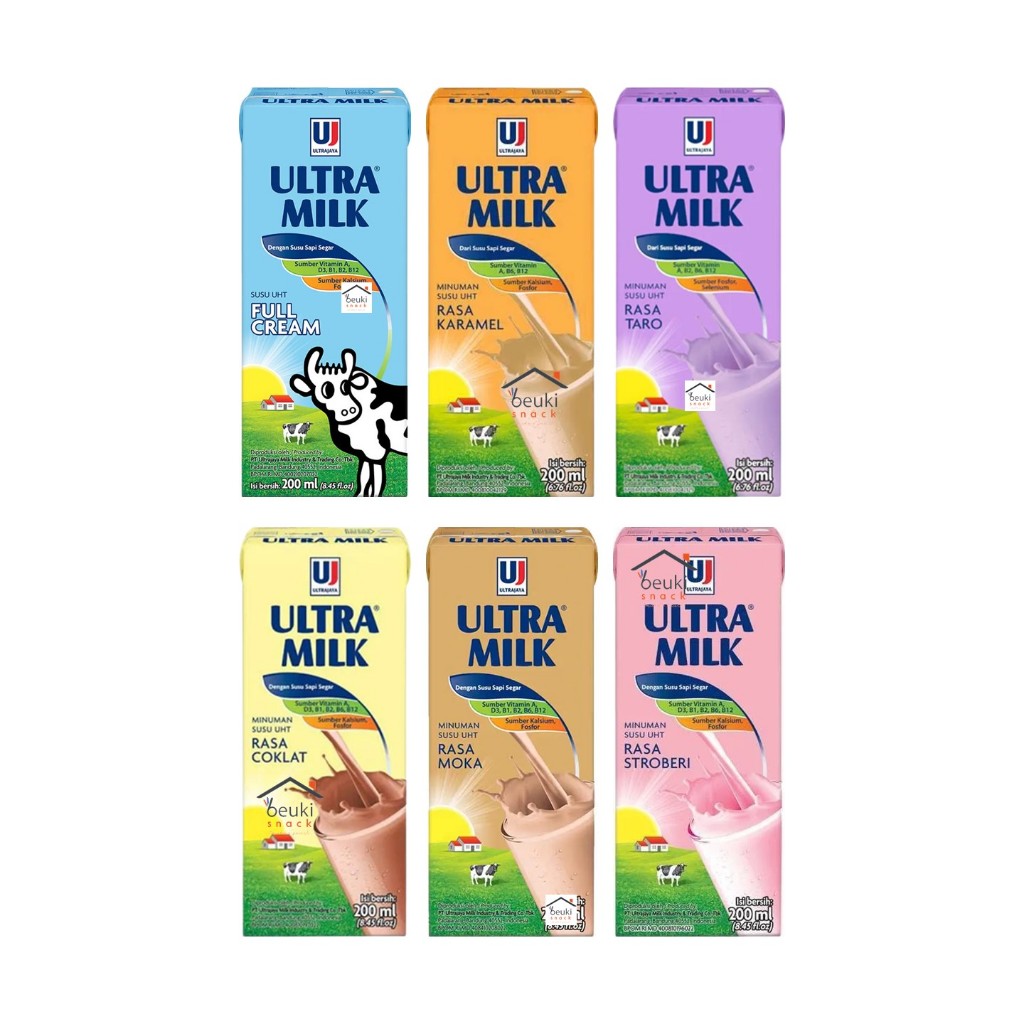 

Susu Ultra UHT 200ml Berbagai Varian Pilih Rasa