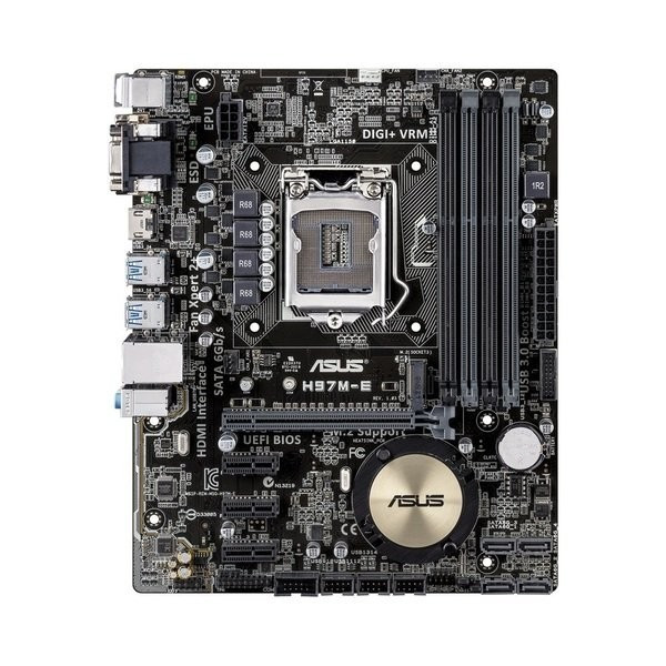 Motherboard Asus H97M-E - DDR3 MicroATX LGA 1150 Intel H97
